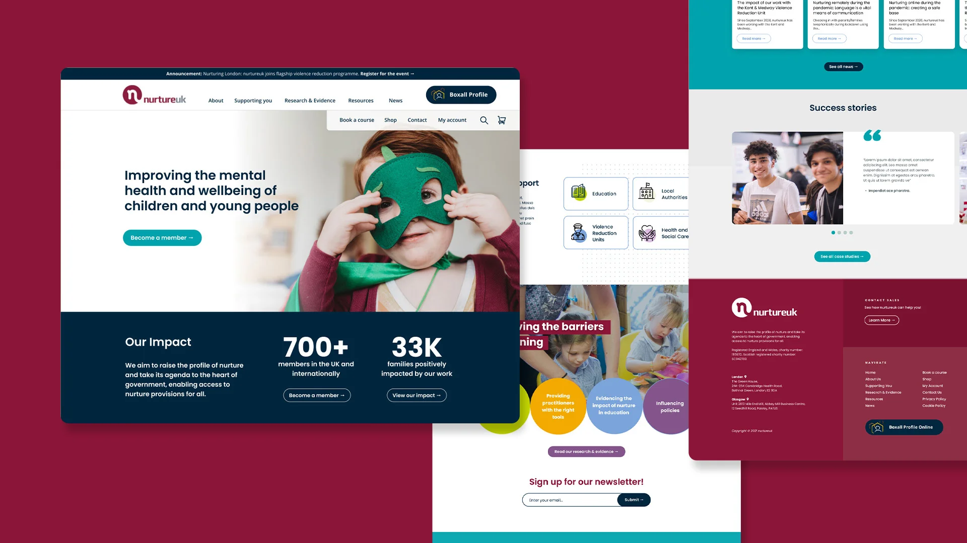 Nurture UK design